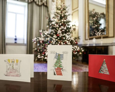 Ζωγραφιά μαθητή του Σουφλίου κοσμεί κάρτα της Προέδρου της Δημοκρατίας