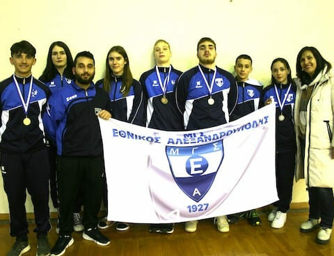 Με 6 μετάλλια επέστρεψε η ομάδα Batminton του Εθνικού