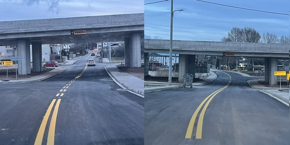 Αλεξανδρούπολη δόθηκε στην κυκλοφορία ο δρόμος προς Παλαγία