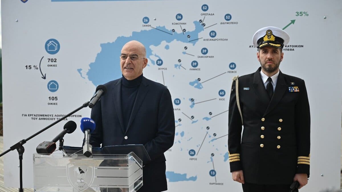 Ορεστιάδα Δένδιας Ξεκινάει η πρώτη φάση του οικιστικού προγράμματος των Ενόπλων Δυνάμεων