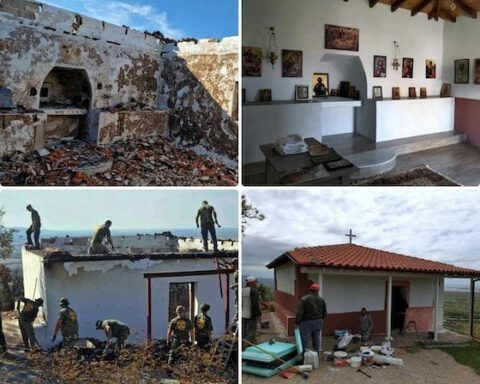 Έτοιμος ο Αη Γιώργης στα Λουτρά Αλεξανδρούπολης