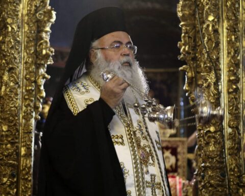 Αλεξανδρούπολη επίσκεψη του Μακαριωτάτου Αρχιεπισκόπου Κύπρου Γεωργίου για τα Ελευθέρια
