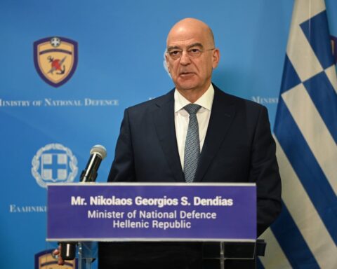 Νίκος Δένδιας Τη σημασία της κοινής ευρωπαϊκής άμυνας υπογράμμισε προσερχόμενος στο συμβούλιο των αρμόδιων υπουργών